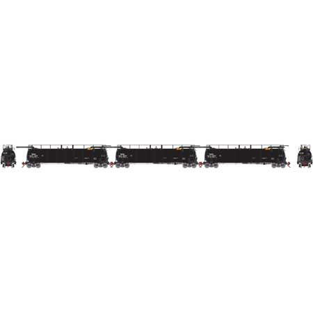 Athearn G67903 HO GATX/B-S-T TankTrain Intermediate #3 (3)