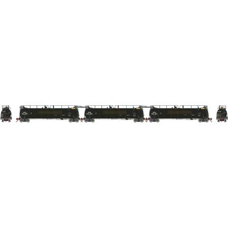 Athearn G67904 HO GATX/P-TT-L TankTrain A/B & Intermediate Car