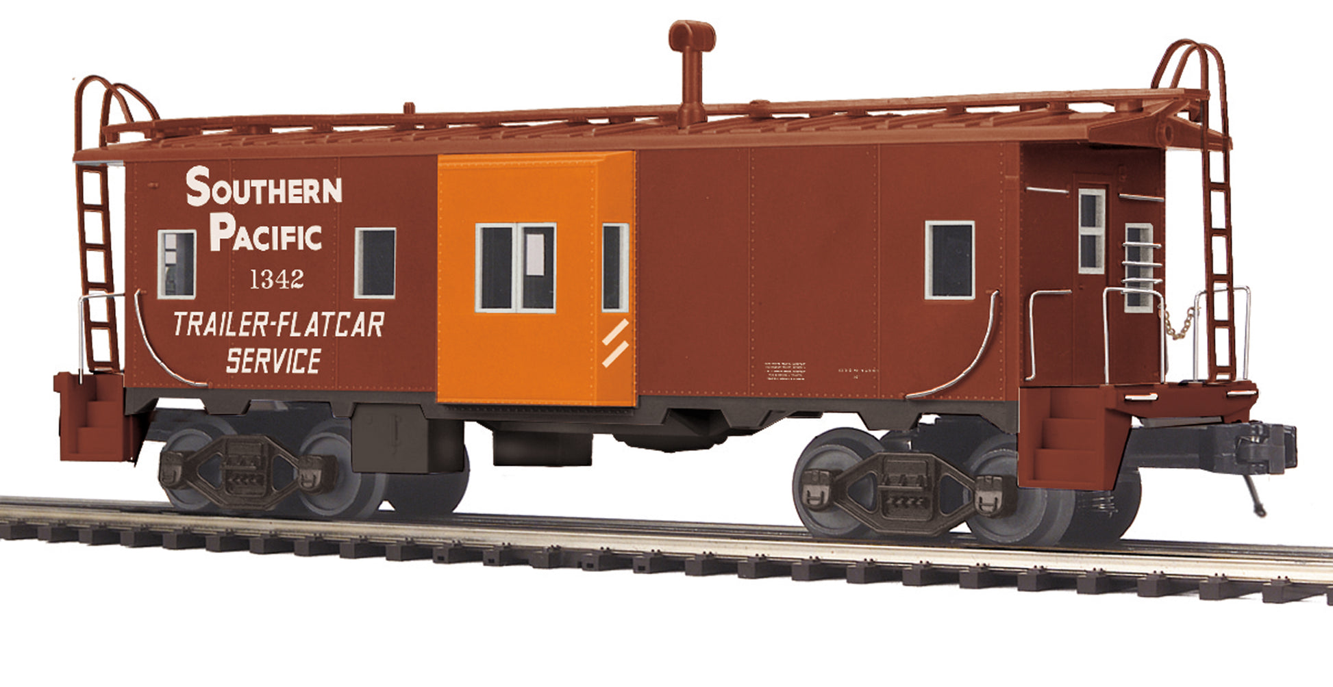 MTH 20-91617 O Southern Pacific Bay Window Caboose #1342, #1344