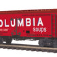 MTH 20-94413 O Columbia Soups 36' Woodsided Reefer Car #7502, #7501