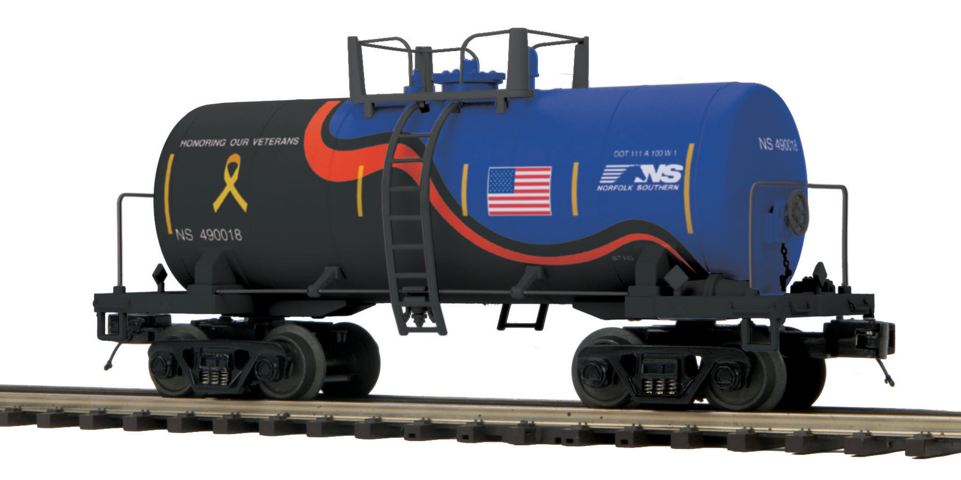 MTH 20-96741 O Norfolk Southern (Veterans) 8000 Gallon Tank Car