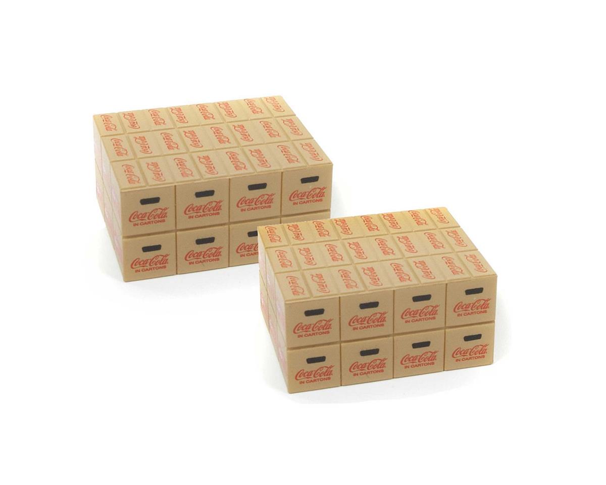 Classic Metal Works 20223 HO Mini Details Coca Cola Stacked Cases (Pack of 2)