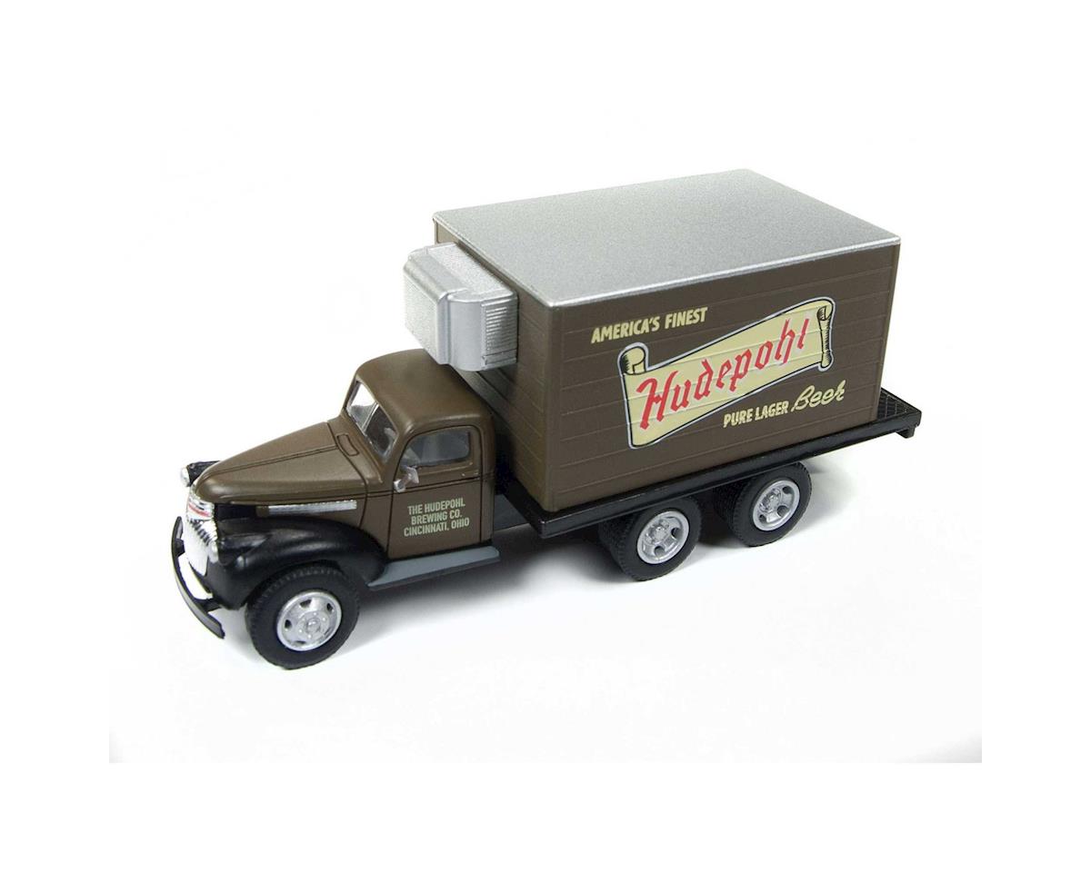 Classic Metal Works 30506 HO Mini Metals Hudepohl Beer '41-'46 Chevy Box Truck