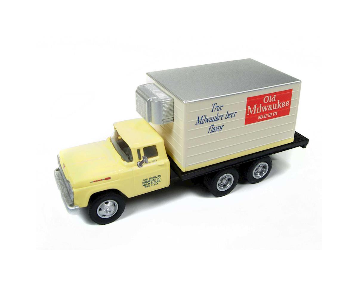 Classic Metal Works 30507 HO Mini Metals Old Milwaukee Beer '60 Ford Ref Truck