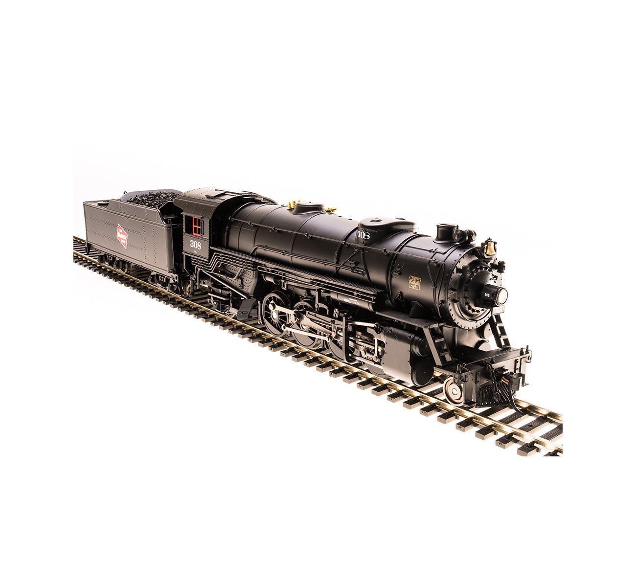 Broadway Limited 5550 HO Milwaukee Road 2-8-2 Mikado with Sound & DCC #376