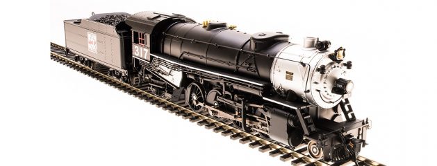 Broadway Limited 5560 HO WP 2-8-2 Heavy Mikado Steam Locomotive w/Sound #318