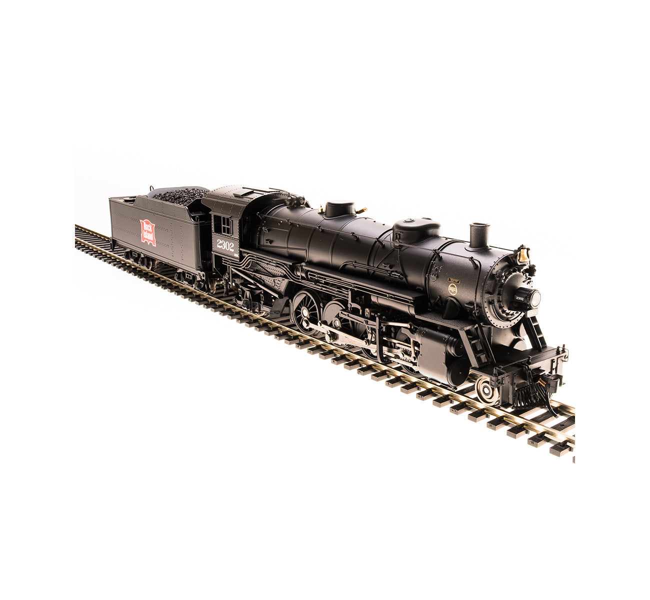 Broadway Limited 5574 HO Rock Island P3 2-8-2 Lt Mikado with Sound & DCC #2307