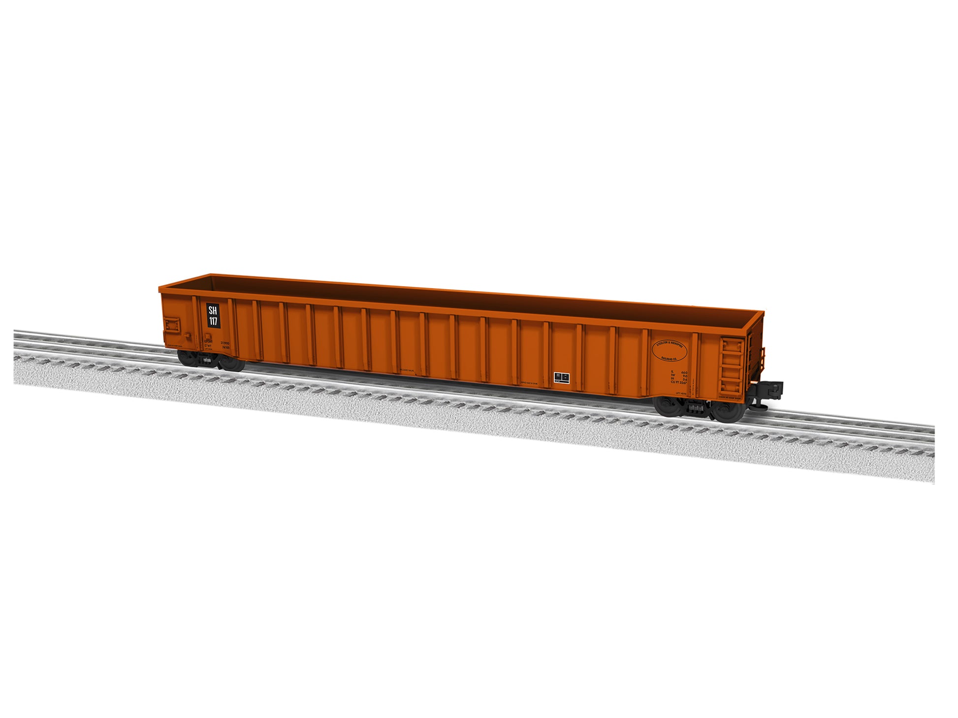 Lionel 6-84841 O Gauge Steelton and Highspire 66' Mill Gondola #117