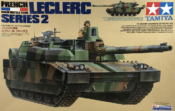 Tamiya 35362 1:35 French Main BattleLeclerc Series 2 Military Tank Model Kit