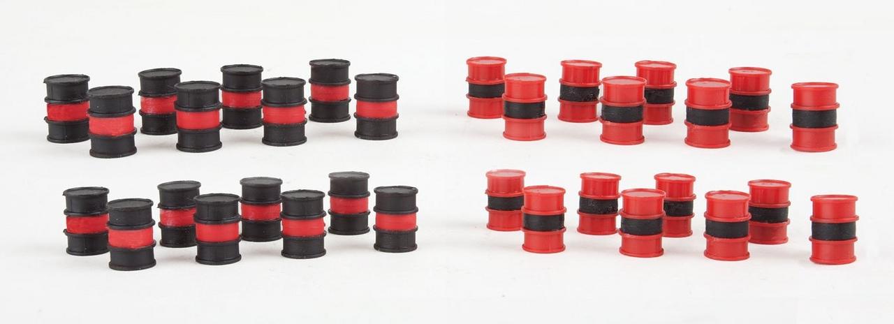 Walthers 949-4152 HO Oil Drums Kit (Set of 24)