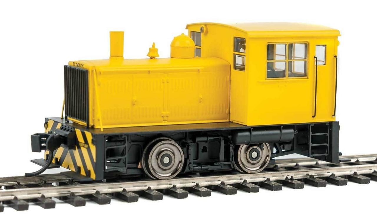 Walthers 910-10013 HO Unlettered Plymouth ML-8 Industrial Switcher with Stripes