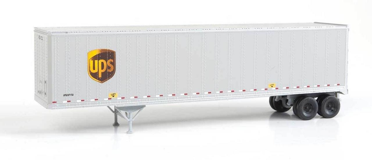 Walthers 949-2213 HO United Parcel Service 45' Stoughton Trailer (Pack of 2)