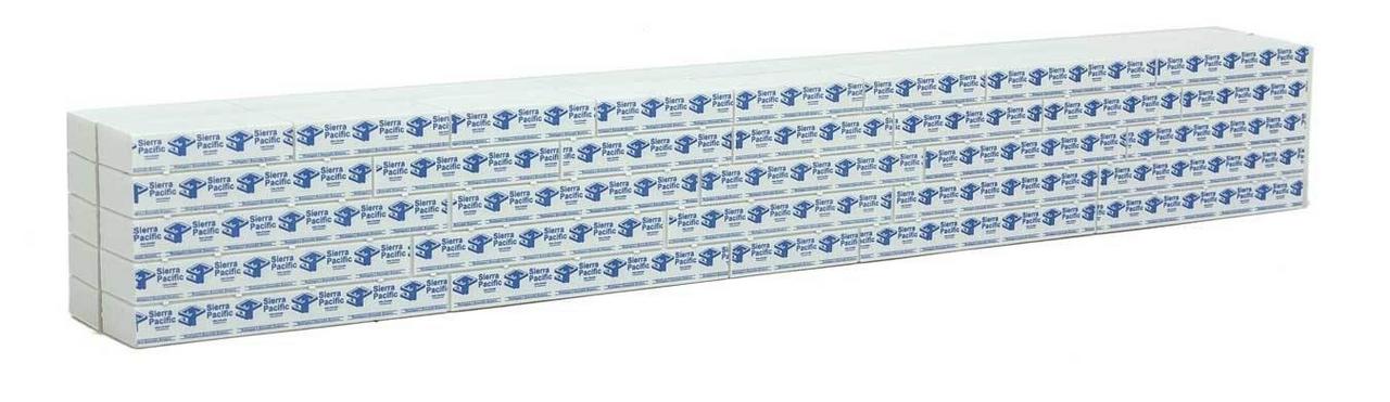 Walthers 949-3160 HO Sierra Pacific Wrapped Lumber for 72' Centerbeam Flatcar