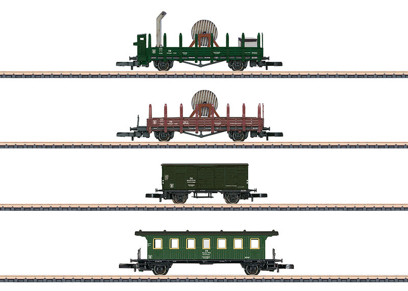 Marklin 82101 Z High Tension Current Train Car Set (Set of 4)