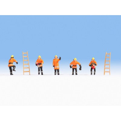 Noch 15022 HO Fire Brigade Orange Protective Clothes