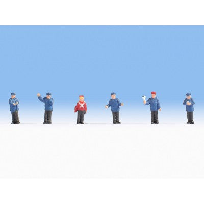 Noch 44200 Z German Railway Officials Figures (Box of 6)