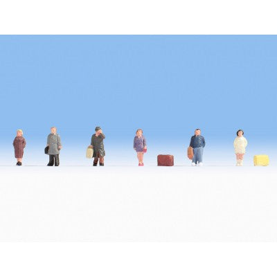 Noch 44201 Z Travellers Figures (Set of 6)