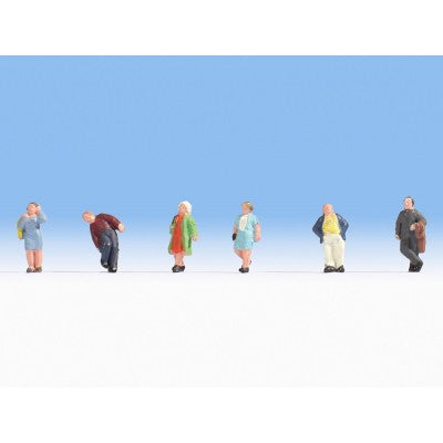 Noch 44202 Z Pedestrians Figures (Set of 6)