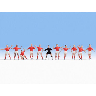 Noch 36967 N Football Team Red Jersey Figures (Set of 11)