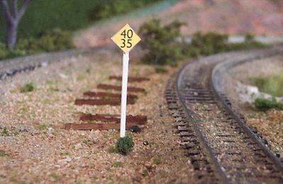 Osborn Model Kits 1052 HO Speed Limit Sign (10)