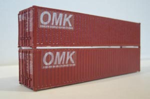 Osborn Model Kits 1064 HO 40' Intermodal Containers (Pack of 2)