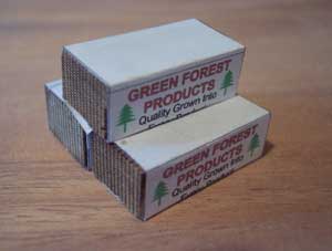 Osborn Model Kits RRA-3015 N Wrapped Lumber Kit (Pack of 6)