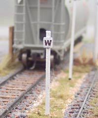 Osborn Model Kits 3019 N General Purpose Whistle Sign (Pack of 5)