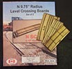 Osborn Model Kits 3048 N Radius Crossing Boards 9.75'