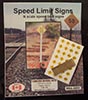 Osborn Model Kits 3052 N Speed Limit Signs