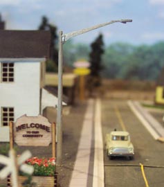 Osborn Model Kits 3098 N Street Lamps Non Functional Street Lamps (Pack of 8)