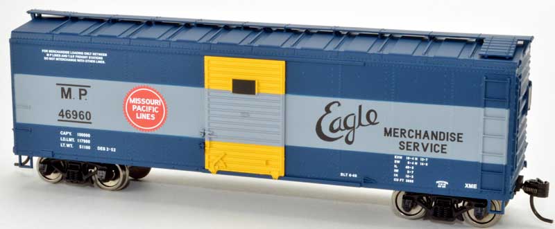 Bowser 42451 HO MoPac Eagle Merchandise Service 40' Boxcar #46998