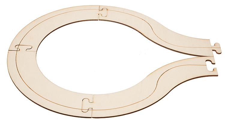 Faller 161945 HO Laser-Cut Street Terminal Loop