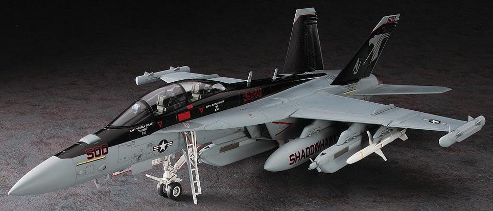 Hasegawa 07252 1:48 Boeing EA-18G Growler Military Aircraft Plane Model Kit