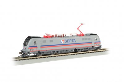 Bachmann 67405 HO Septa Siemens ACS-64 Electrical Loco DCC/Sound #901