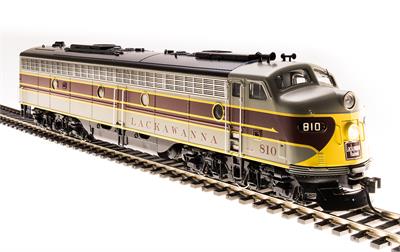 Broadway Limited 5433 HO Delaware, Lackawanna & Western EMD E8 A-unit #810