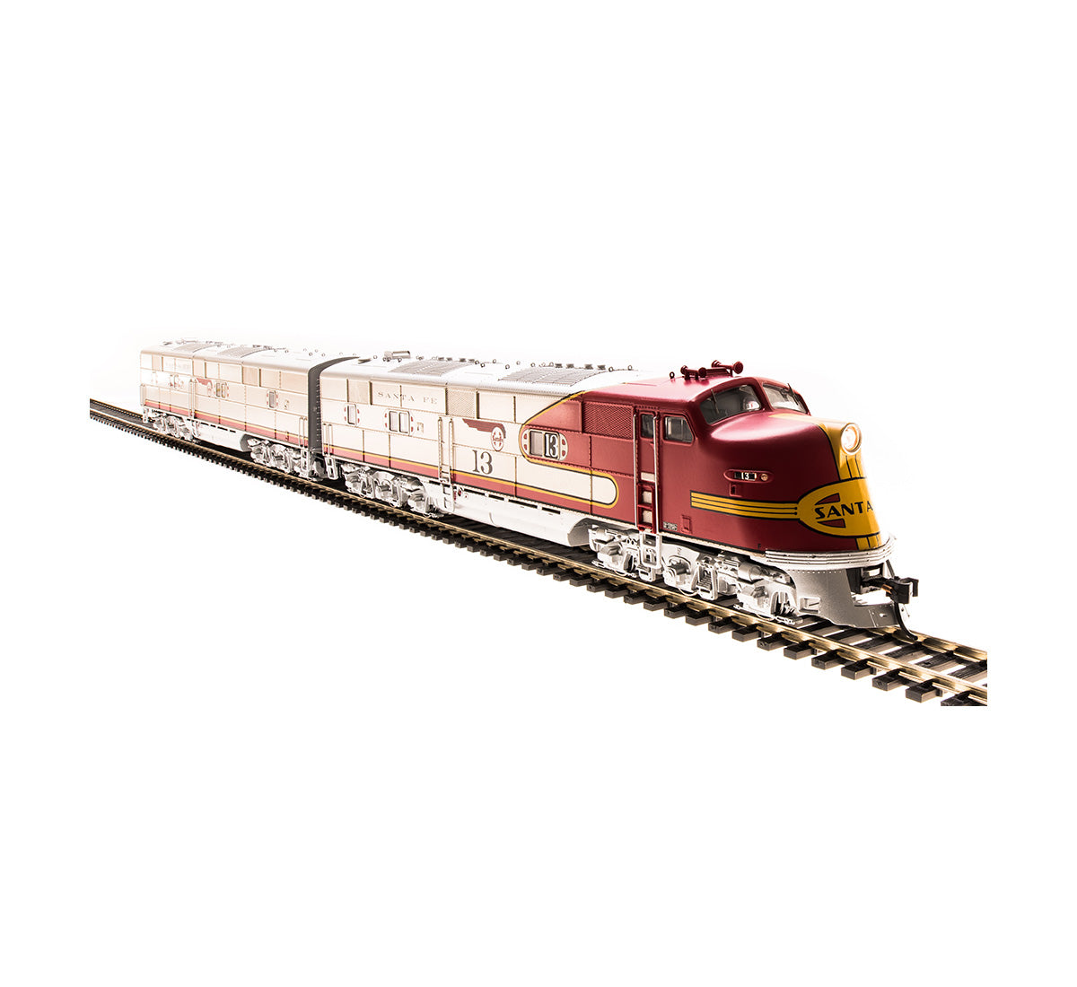 Broadway Limited 5394 HO Atchison,Topeka & Santa Fe EMD E6 AB Set A-unit