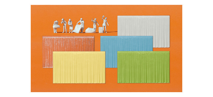 Preiser 16360 HO Unpainted Women Working At The Windows Plastic Figure Kit