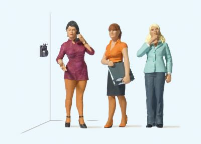 Preiser 44922 G Women Working In The Office Figures (Set of 3)