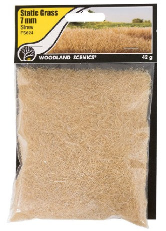 Woodland Scenics FS624 7 mm Straw Static Grass