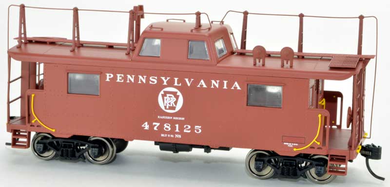 Bowser 42513 HO Pennsylvania Circle Keystone N8 Caboose with Antenna #478125