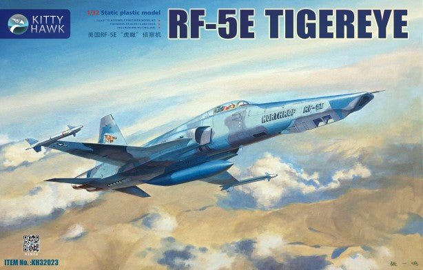 Kitty Hawk 32023 1:32 Northrop RF-5E Tiger Eye Military Aircraft Plane Kit