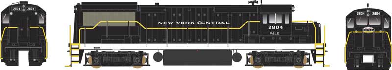 Bowser 24547 HO New York Central/Pittsburgh and Lake Erie U25b #2804