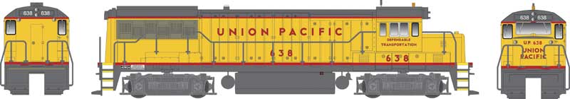 Bowser 24568 HO Union Pacific U-25B Phase II Diesel Loco Sound/DCC #638