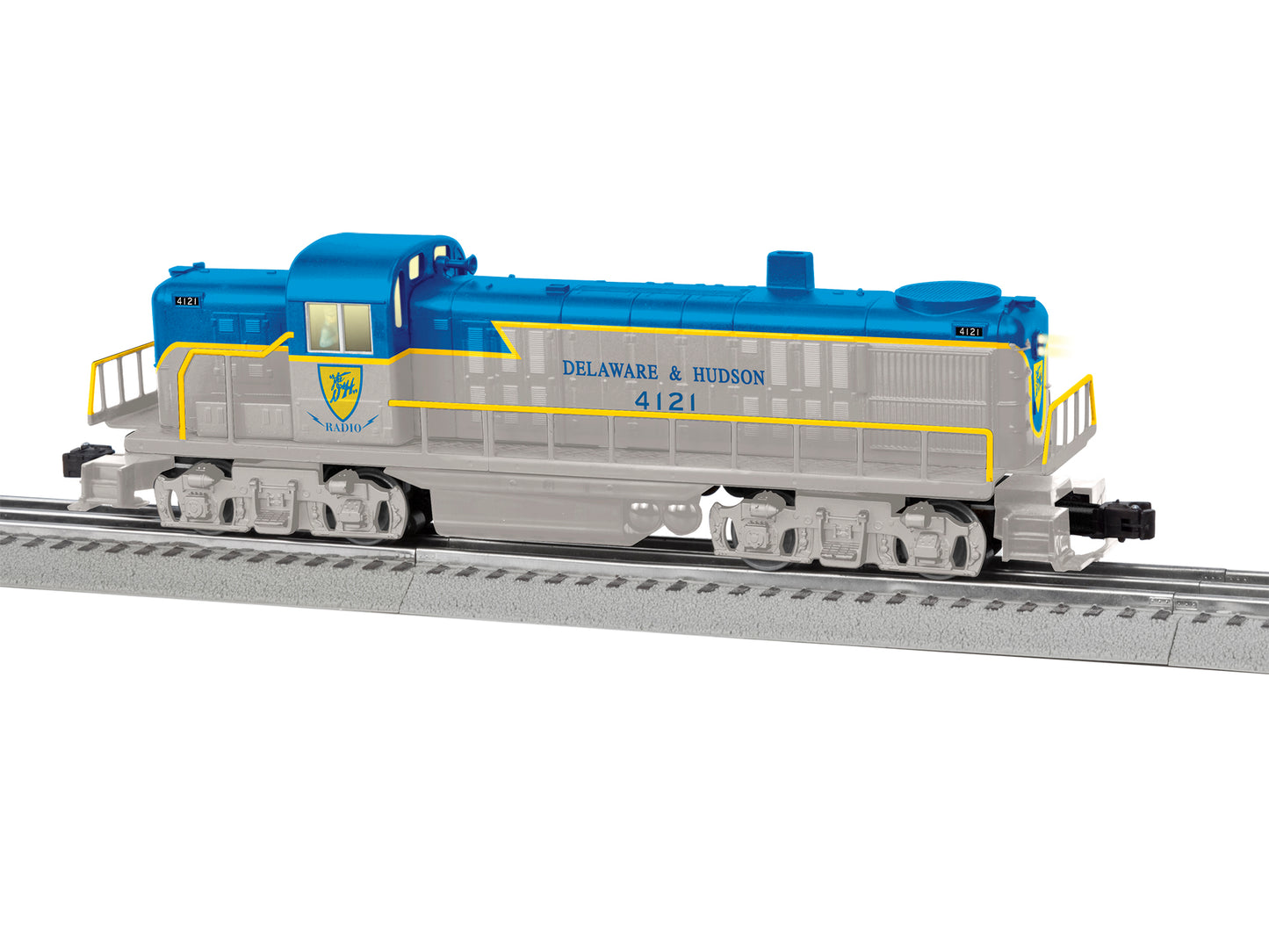 Lionel 6-84696 O Delaware & Hudson LionChief+ RS-3 Diesel with Bluetooth #4121