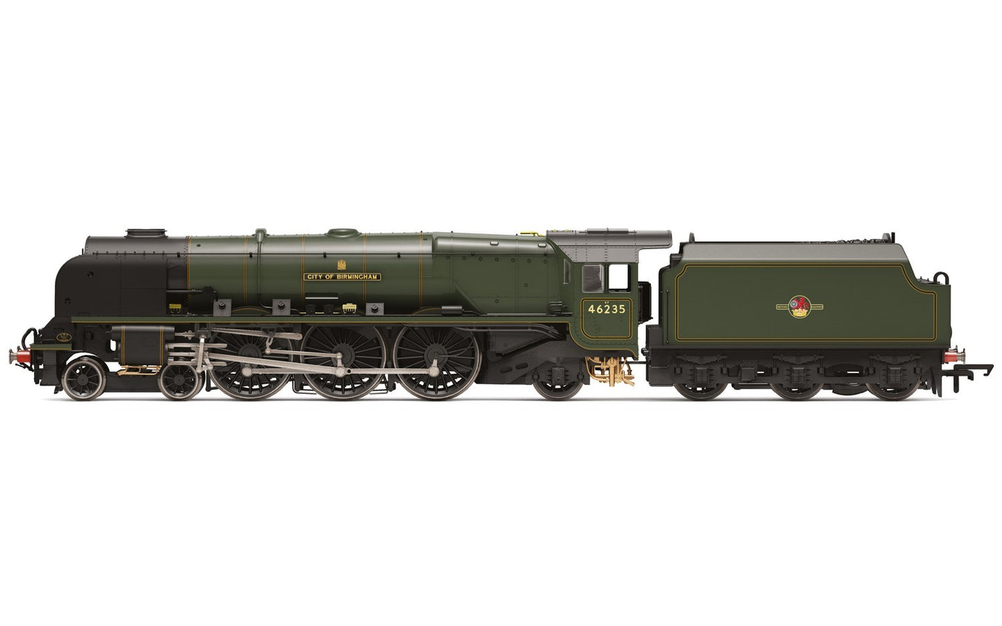 Hornby R3509TTS OO British Railways 4-6-2 City of Birmingham with Sound