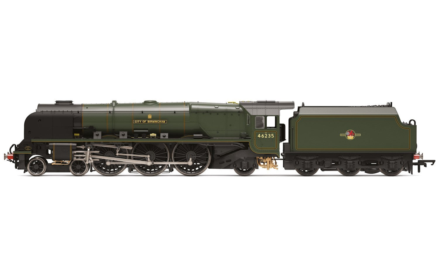 Hornby R3509TTS OO British Railways 4-6-2 City of Birmingham with Sound