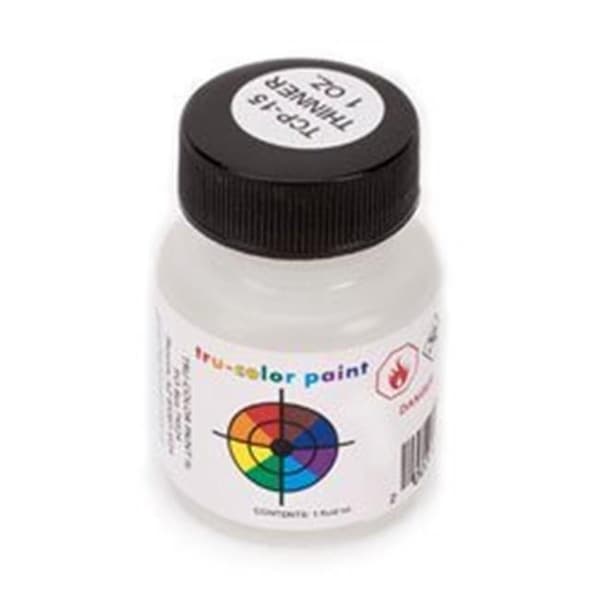 Tru-Color 015 Railroad Color Acrylic Paint Thinner - 1 oz. Bottle