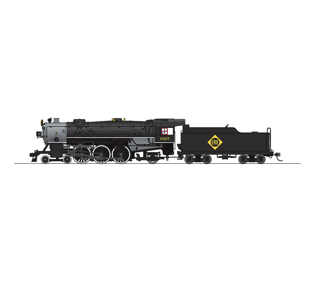Broadway Limited 5594 HO Erie USRA Heavy Pacific 4-6-2 #2915