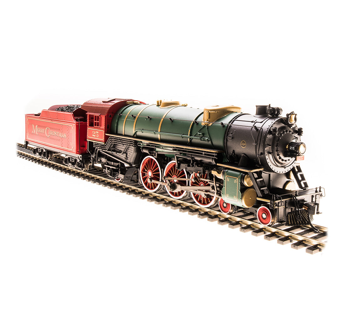 Broadway Limited 5598 HO Christmas Paint Scheme Heavy Pacific 4-6-2