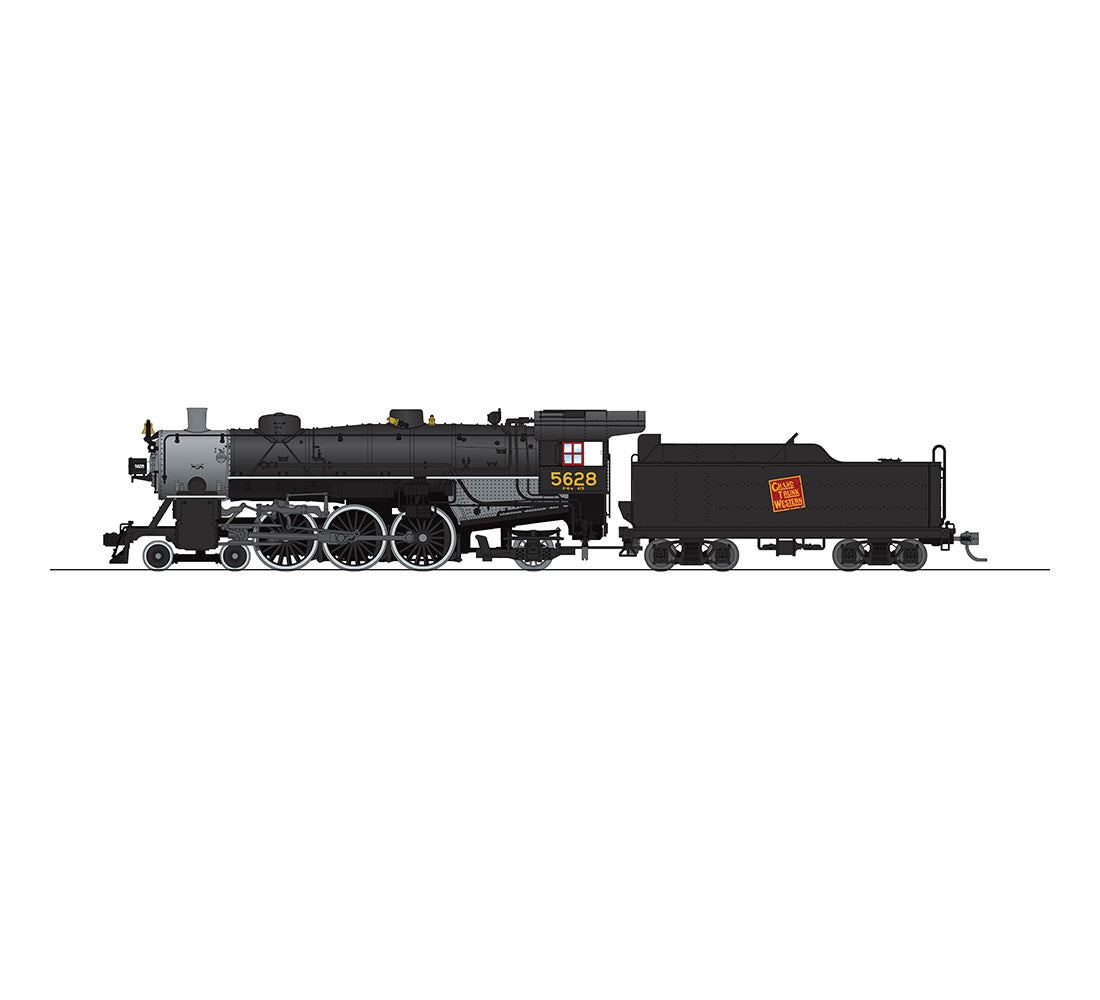 Broadway Limited 5607 HO Grand Trunk Western Light Pacific 4-6-2 #5628